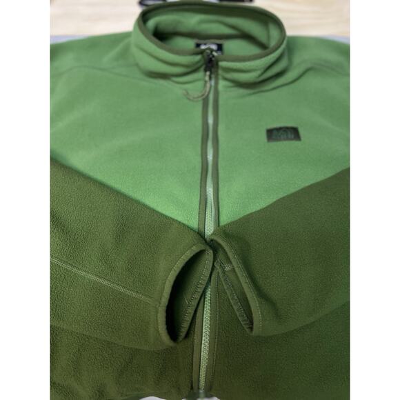 REI Co-Op Trailmade Men’s Fleece Full Zip Jacket Size XL Green/Army Green - Picture 7 of 11